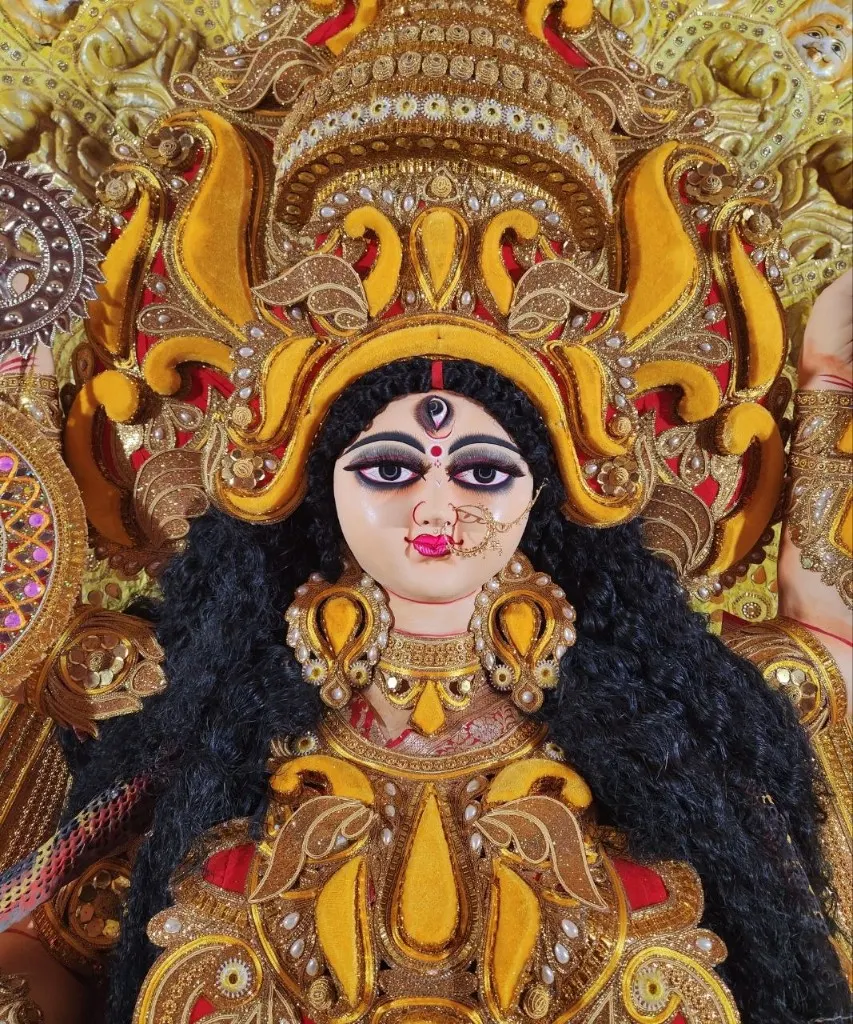 Portrait of Maa Jagadhatri