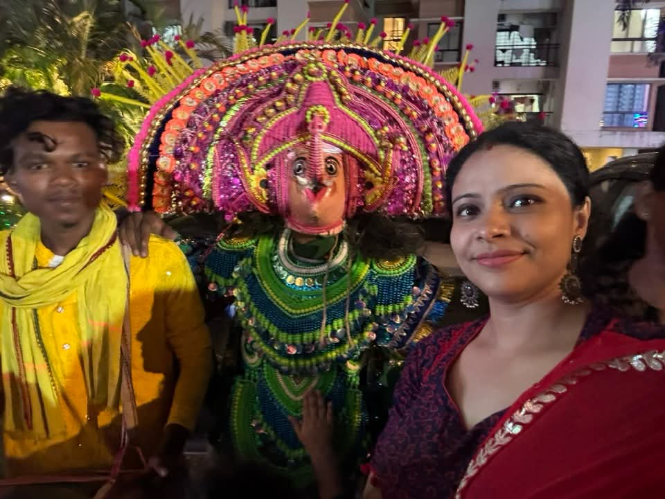 Chhau Dance — a vibrant tradition and a UNESCO Intangible Cultural Heritage of Humanity. 🎭✨